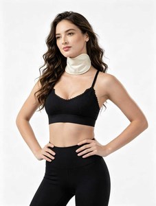 Enveloppe personnalisée en coton biologique pour compresse d'huile de ricin pour le cou et la thyroïde, réutilisable, pour soins corporels - Product Image 3