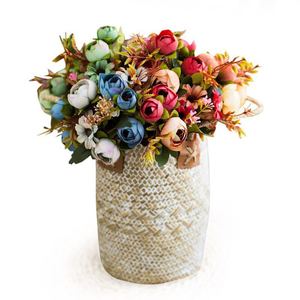 Ramo de Flores Artificiales de Mariposa de Lago Oeste, 35x25cm, Decoración de Boda de Seda, Accesorios de Fotografía, Decoración del Hogar - Product Image 5