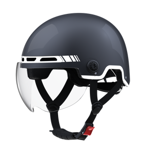 קסדת רכיבה חשמלית חצי פנים יוניסקס, דגם Billionsports 0811M, בעלת תקן CCC, ABS+EPS, גודל מתכוונן, נושמת - Product Image 1