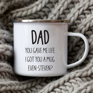 Mug en <span class=keywords><strong>émail</strong></span> blanc au design moderne, 350 ml, avec bord coloré, impression par transfert thermique, sublimation <span class=keywords><strong>à</strong></span> chaud sécurisée, sans BPA, compatible lave-vaisselle - Product Image 3