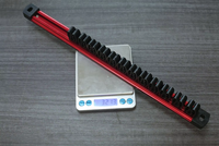 Support magnétique premium en alliage d'aluminium de 410 mm pour tournevis, outil de quincaillerie pour présentoir d'atelier
