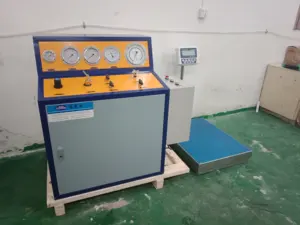 Automatic FM200 Booster Pump CO2 Fire Extinguisher Filling Machine