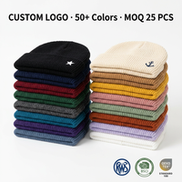 Gorros de Invierno Personalizados con Logotipo Bordado, Gorro de Punto Acrílico con Diseño de Calavera, Gorro Jacquard para Exteriores con Borde Reforzado para Hombres y Mujeres