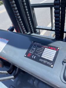 Chariot élévateur diesel Heli de 8 tonnes avec moteur, roulement, boîte de vitesses et pompe - Puissant et économe en carburant, occasion, importé du Japon, prix bas, en vente - Product Image 6