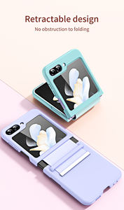 Étui rigide PC à la mode avec housse de protection à charnière de ceinture souple pour Samsung pour Galaxy Z Flip6 <span class=keywords><strong>Compatible</strong></span> avec Flip5 Flip4 F - Product Image 4