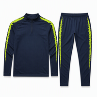 Ensembles de survêtements personnalisés pour hommes, survêtements respirants à séchage rapide pour hommes, vêtements de sport