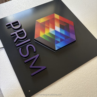 Enseigne publicitaire de marque pour magasins et spa Logo 3D personnalisé avec éclairage LED