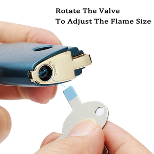 Metal case Electronic <b>Windproof</b> <b>Lighters</b> Custom logo Flip Top Gas <b>Lighters</b> Briquet Jet Flame Refillable Cigarette <b>Lighter</b> - Product Image 3