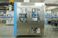 Machine d'étiquetage à colle chaude de type linéaire 10000 BPH OPP Ligne d'étiquetage de bouteilles en PET ou en verre