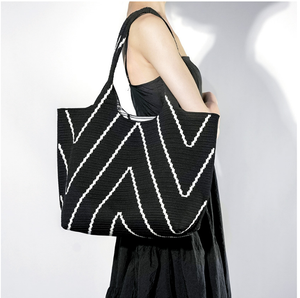 Knitting <strong>Bag</strong> Handbags Large Crochet Tote Polyester Knitted Women Organizer Craft <strong>Crotchet</strong> Knitted <strong>Bag</strong> Big Tote Women <strong>Bag</strong> - Product Image 5