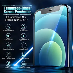 Easy Install Kit For IPhone 15 14 Pro Max 9H Tempered Glass Screen Protector Applicator Installation Kit