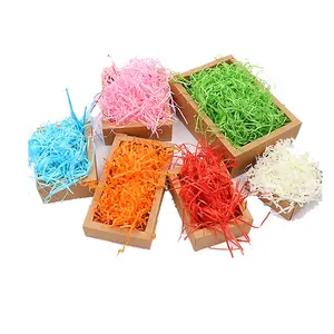 Cheap Crinkle Cut Shredded Tissue <strong>Paper</strong> Gift Box Packing <strong>Paper</strong> Filer Metallic <strong>Orange</strong> Black pink Brown Packaging Shredded <strong>Paper</strong> - Product Image 1