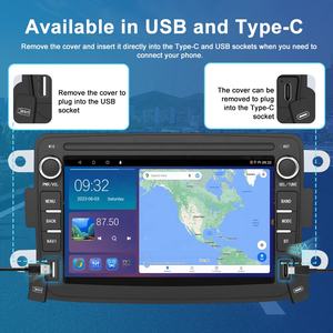 Offre Spéciale 7 pouces tableau de bord autoradio pour Renault <span class=keywords><strong>Dacia</strong></span> <span class=keywords><strong>Logan</strong></span> 2GB RAM filaire sans fil Android Carplay 2 GPS portable 1 an - Product Image 3