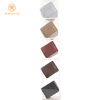 Étui à lunettes rigide en grain de litchi à découpe hexagonale, anti-rayures, logo personnalisé, multicolore, vente en gros