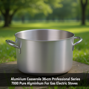 Casserole en aluminium (36cm) PROFESSIONNELLE SÉRIE 7000 Argent naturel 7020 36 - Product Image 3