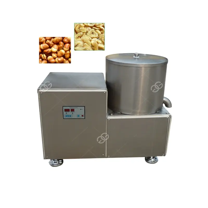 Centrifugal Vegetable Dewatering Fried Snacks Food De-Oiling Peanut Potato Chips Deoiling Machine