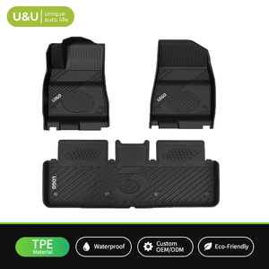 Alfombrillas de Coche Personalizadas 5D TPE para Todo Clima, Impermeables, Resistentes a las Manchas, Antideslizantes, de Alta Resistencia, Juego Completo - Product Image 1