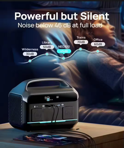 สถานีพลังงานสำรองแบบพกพา 600W สำหรับใช้ในบ้าน ชาร์จด้วยพลังงานแสงอาทิตย์ได้ ใช้กับแบตเตอรี่ลิเธียม สำหรับชาร์จแล็ปท็อป - Product Image 6