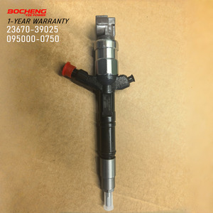 Injecteur de carburant Common Rail de haute qualité 23670-39025 095000-0750 pour Toyota Land Cruiser Prado <span class=keywords><strong>Hilux</strong></span> 1KD-FTV 3.0L Moteur Diesel - Product Image 1