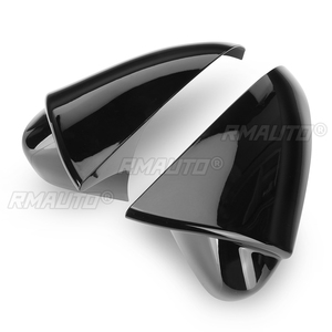 For Ford for Mondeo MK5 2014-2019 Rearview Side <b>Mirror</b> Cover Wing Cap Exterior <b>Door</b> Rear View Case Trim Carbon Fiber - Product Image 3
