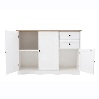 Buffet et consoles modernes en bois pour la salle à manger et la cuisine, meubles de rangement pour vaisselle et assiettes