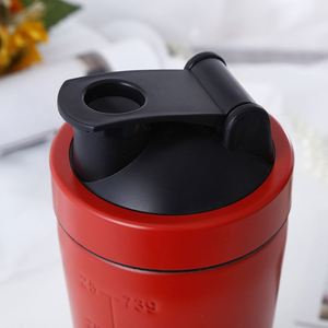 Stainless Steel Protein <b>Shaker</b> <b>Bottle</b> With Wire Whisk - BPA Free, Leak-Proof, Dishwasher Safe, Perfect for Gym Workout - Product Image 4