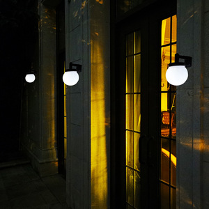 Lámpara de pared impermeable para exteriores 019, alimentada por energía Solar, para pasillos, escaleras, patio, terraza, iluminación exterior - Product Image 1