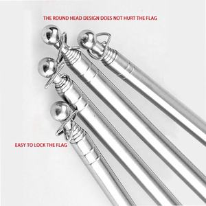 เสาธงสแตนเลสพกพาได้มือจับฟองน้ำสีสันสดใสสำหรับทัวร์ท่องเที่ยว - Product Image 5