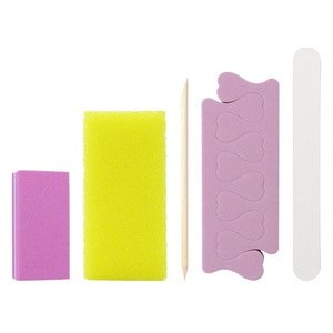 5 en 1 usage domestique professionnel jetable manucure pédicure ensemble trousse à outils <span class=keywords><strong>de</strong></span> soin des ongles <span class=keywords><strong>doigt</strong></span> bricolage lime à ongles presse sur le kit <span class=keywords><strong>de</strong></span> pointes d'ongles - Product Image 3