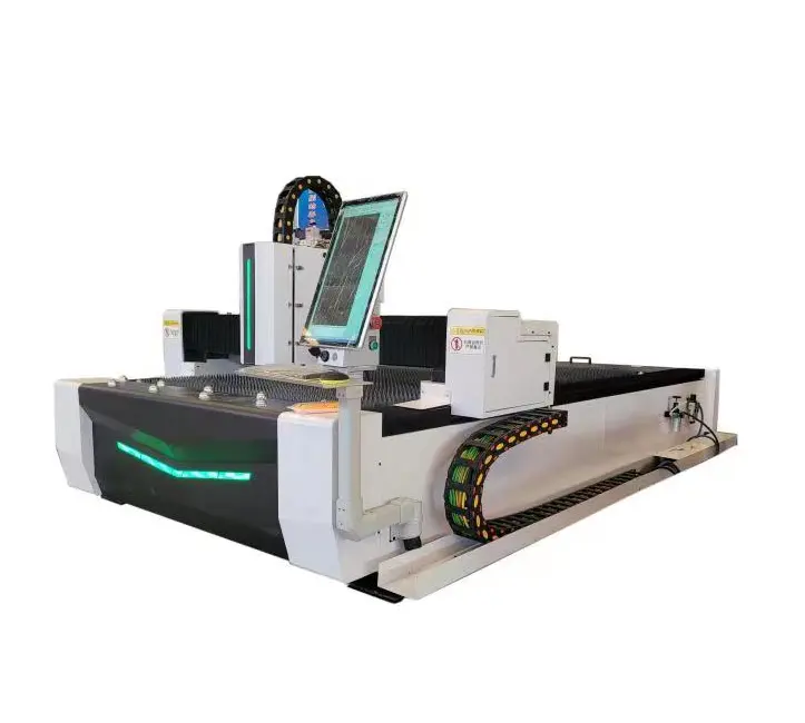 1000W 1500W 3015 CNC Cutter Fiber Laser Cutting Machine for Stainless Steel Iron Copper Aluminum Metal Sheet Metal 2000w Raycus