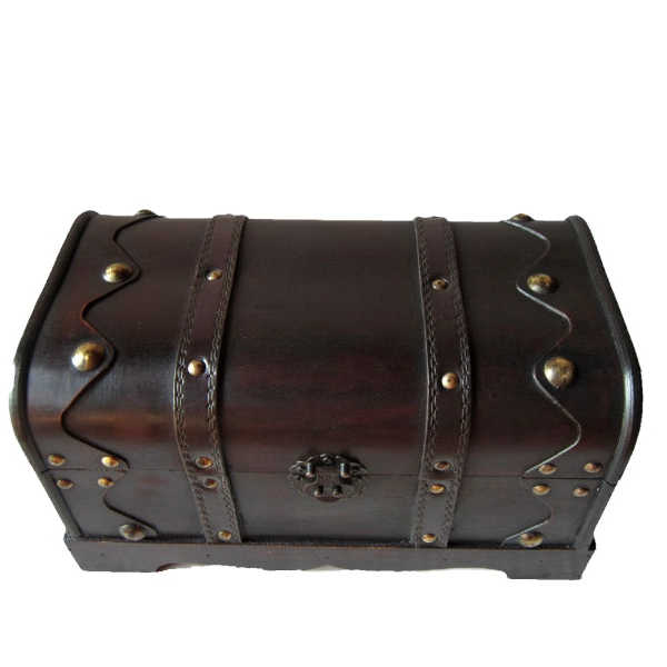 wholesale cheap small pirate style wooden treasure chest - buy