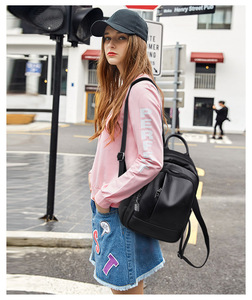 Zaino Antifurto Leggero in PU Personalizzato <span class=keywords><strong>per</strong></span> Ragazze e Giovani Donne, Stile Elegante e Morbido <span class=keywords><strong>per</strong></span> Uso Quotidiano, Vendita all'Ingrosso - Product Image 5