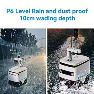 <span class=keywords><strong>Robot</strong></span> de livraison de nourriture intelligent - <span class=keywords><strong>Robot</strong></span> de livraison de restauration sans contact multi-scénarios intérieur et extérieur - Product Image 5