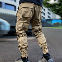 Pantalons réfléchissants pour hommes, pantalons de survêtement, pantalons de danse, pantalons de jogging avec poches pour le sport décontracté, hip-hop, danse