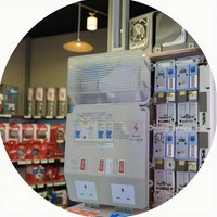 JUNW JA-RB 002 Petite carte de distribution électrique de puissance Prises 230V 240V personnalisables