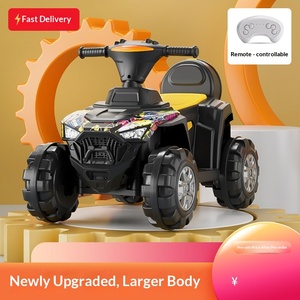 Motocicleta Eléctrica de Plástico para Niños, Cuatrimoto Todoterreno, Vehículo de Playa para Niños y Niñas de <span class=keywords><strong>0</strong></span> a <span class=keywords><strong>1</strong></span> Año, Asiento para Conductor, Funciona con Batería - Product Image 5