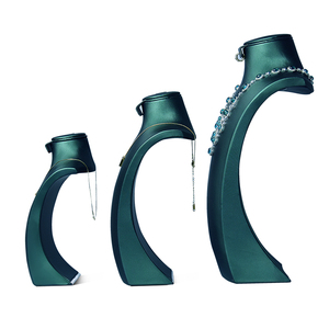 Nhà máy trực tiếp PU da tùy chỉnh màu sắc kích cỡ khác nhau Bust cho chiều cao khác nhau Vòng cổ kim cương trang sức hiển thị - Product Image 4