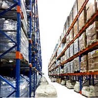 Système de rayonnage sélectif pour palettes lourdes, rayonnage industriel robuste pour entrepôt