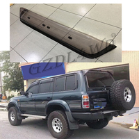 4 Visores de Ventana Anchos para Sol y Lluvia para Land Cruiser LC80 FJ80 1991-1997
