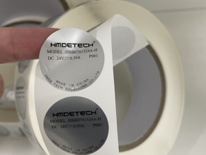 Factory Price Custom Double Sided Adhesive Paper Sticker Self Adhesive Durable Water Oil Proof Die-Cut <b>Packaging</b> <b>Label</b> Sticker - Product Image 3