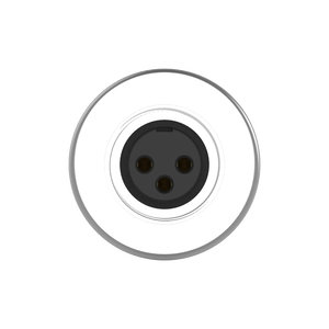 M9 3 Pin Rear Lock IP67 Waterproof Industrial Plug Connector Female 4A 125V - Product Image 4