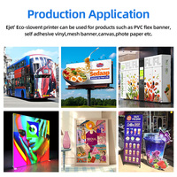 Impresora de papel ecosolvente EJET I3200 automática nueva de 3.2m, 1.8m, 1.6m, 2m, 2.5m con 4 colores y cabezales múltiples