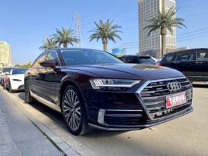 รถยนต์ออดี้ <span class=keywords><strong>A8</strong></span> ปี 2017 รุ่นหรู ขับเคลื่อนสี่ล้อ เทอร์โบ R20 พวงมาลัยซ้าย ภายในสีเข้ม ไฮบริดน้ำหนักเบา ซีดาน เบาะหนัง หลังคาซันรูฟ - Product Image 3