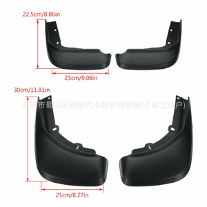 บังโคลนสำหรับ Volvo Xc60 2014 2017 แผ่นกันโคลนพลาสติกสำหรับรถยนต์ - Product Image 3