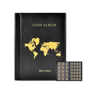 Collecting Sleeves Organizer Box Display Storage Case Coin Collection Book Holder Album for Collectors