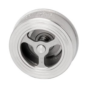 KQ Ngành Công Nghiệp Pn25 H71w Một Cách Nước Không-Trở Lại Kiểm Tra Van SS 304 & 201 DN15-DN200 Wafer Loại Lift Mùa Nướng-Nạp Kiểm Tra Van - Product Image 1