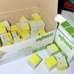 WAGOS 243-211 สีแดงและสีดำ 243-212 สีเหลืองและสีขาว ทองแดง สำหรับเทอร์มินัลบัส KNX/EIB ของเยอรมนี - Product Image 5