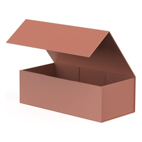 Boîte cadeau en carton rigide de luxe personnalisée, grande taille, pour Noël ou mariage, avec fermeture magnétique pliable et couvercles
