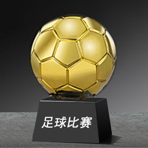 व्यक्तिगत स्पष्ट ग्लास फंतासी डिजाइन अद्वितीय पुरस्कार अनुकूलित क्रिस्टल प्लक्स ट्रॉफी फुटबॉल - Product Image 1
