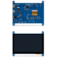 Pantalla LCD TFT IPS de 5 Pulgadas para Raspberry Pi con Resolución de 800*480 y Pantalla Táctil Capacitiva para Sistemas Integrados